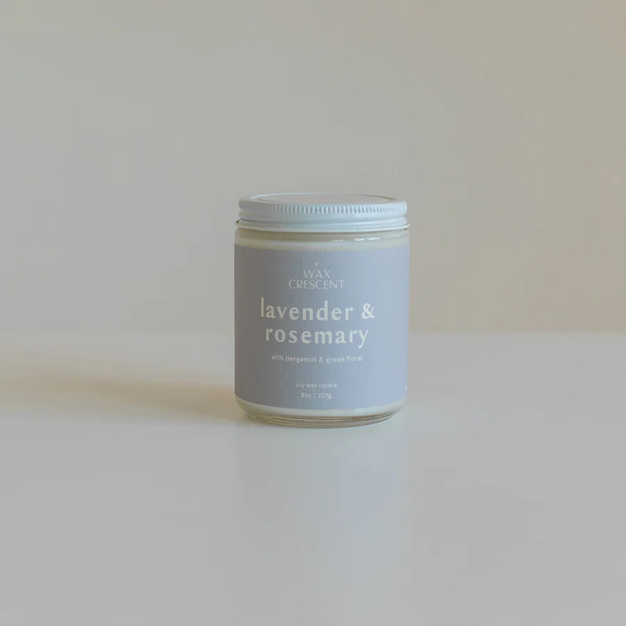 Lavender & Rosemary Soy Wax Candle
