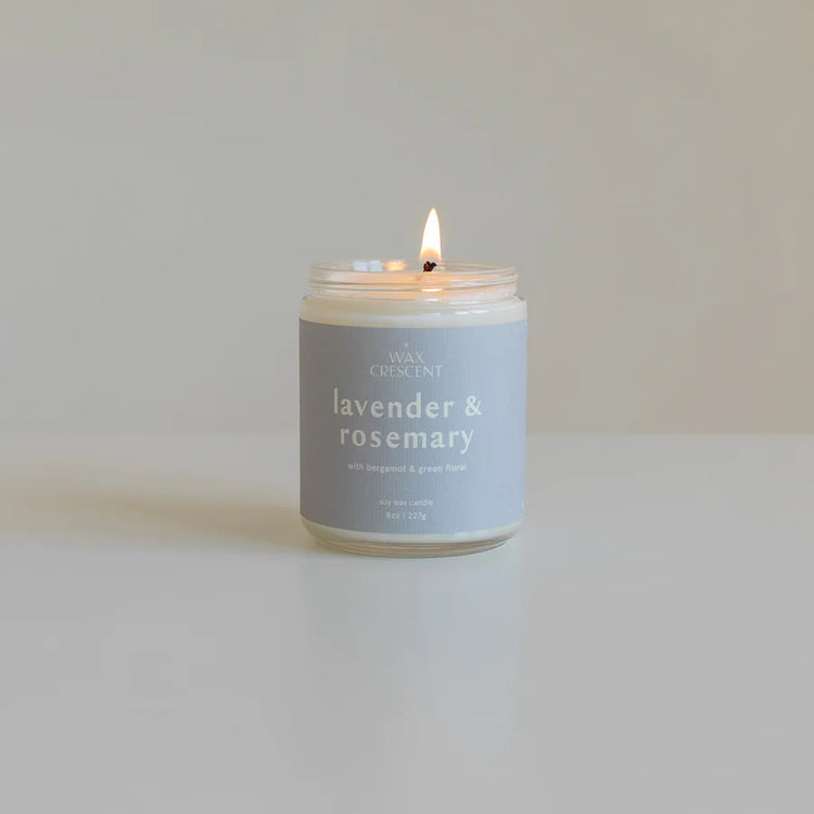 Lavender & Rosemary Soy Wax Candle